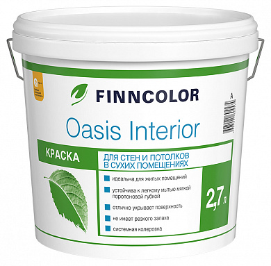 Finncolor Краска для стен и потолков Oasis Interior