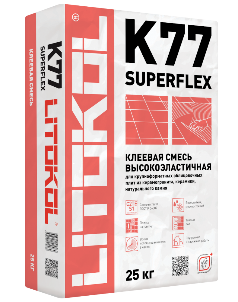 Плиточный клей Литокол к 77. Литокол к77 Superflex. Суперэластичная клеевая смесь Litokol Superflex k77 Литокол Суперфлекс к 77 25 кг. Клей для плитки Литокол к77. Эластичный клей для плитки